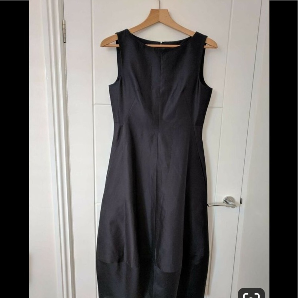 Beautiful cocoon dress cotton-silk dress